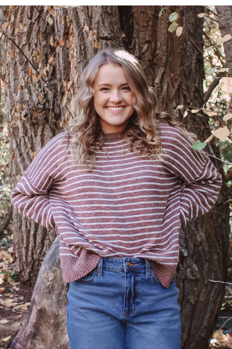 Charlie Brown Striped Sweater