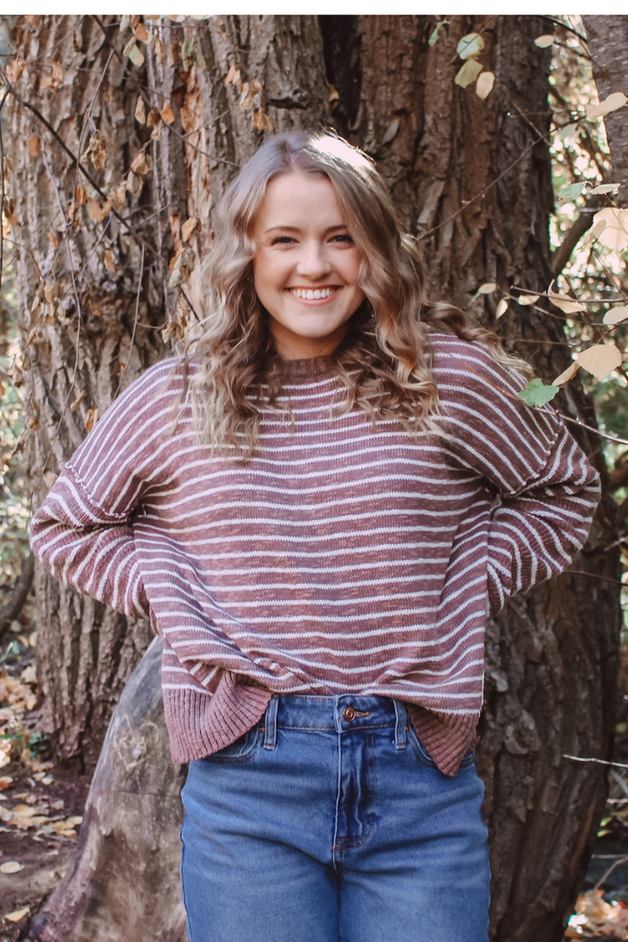 Charlie Brown Striped Sweater
