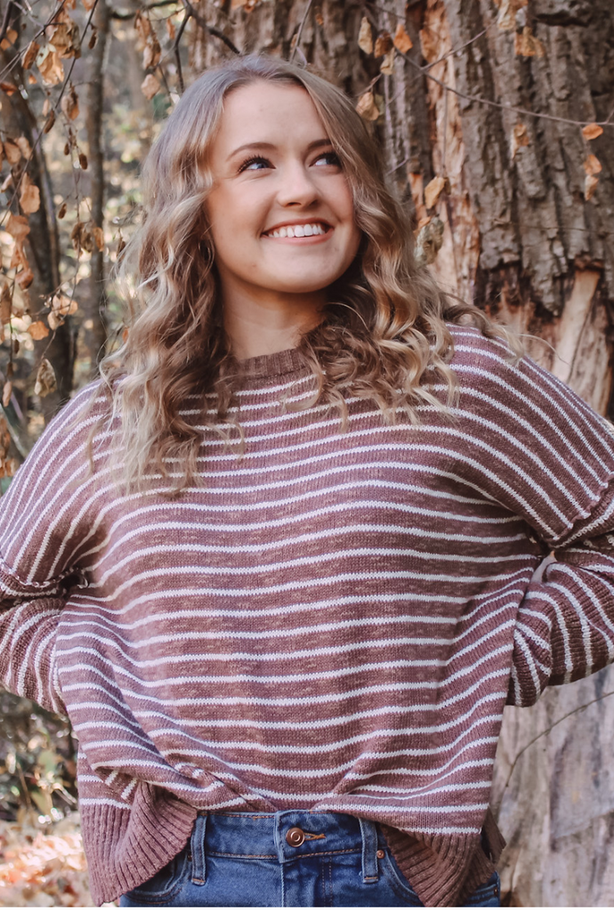 Charlie Brown Striped Sweater